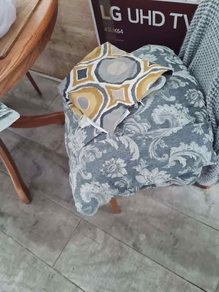 Photo of free Textiles old duvet covers n cushion (Lostock Hall PR5) #1
