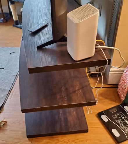 Photo of free 3-shelf TV Stand (Harvard Square) #2