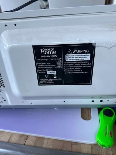 Photo of free Microwave oven (Se6 2ha) #2