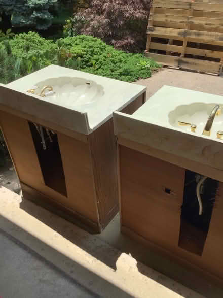 Photo of free Oak Bathroom vanities (West Chester) #3
