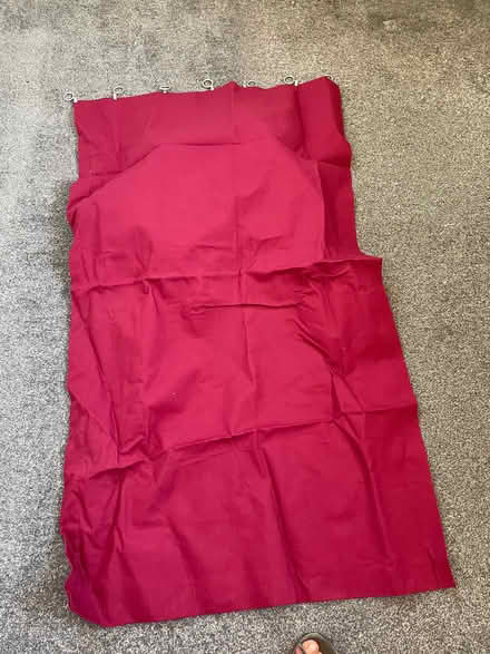 Photo of free 3 different sized red curtains (Fishponds BS16) #4