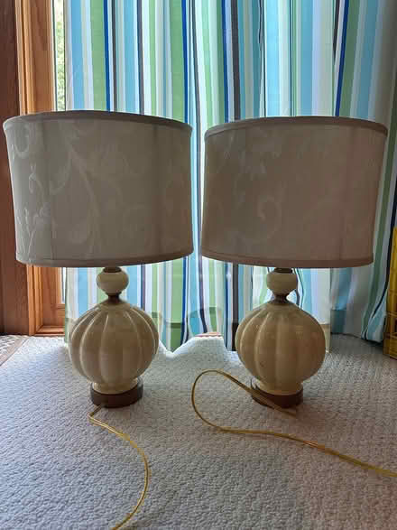 Photo of free Pair of matching lamps (Pembroke) #1