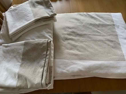 Photo of free Double duvet cover set. (Broughton MK10) #1