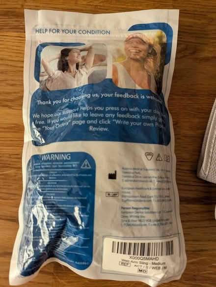 Photo of free Adjustable arm sling (Grangeway area NN10) #2
