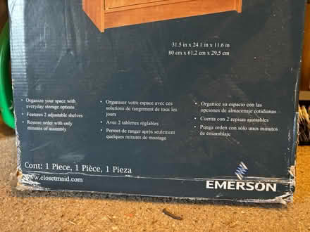 Photo of free Cabinet to assemble (Simsbury) #3