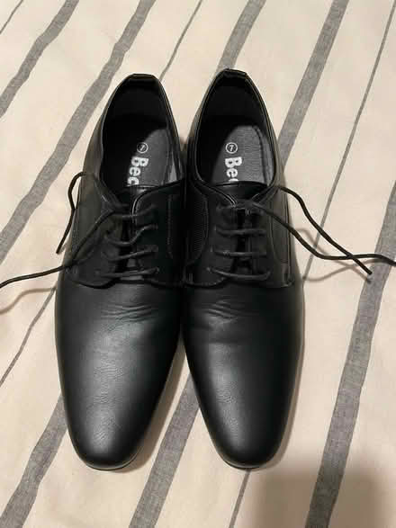 Photo of free Black men’s shoes size 7 (Bare LA4) #1