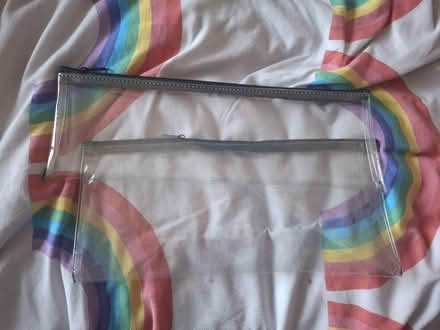 Photo of free Two large transparent pencil cases (Seaside BN22) #1