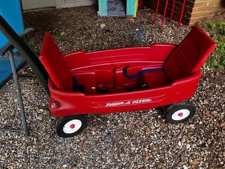 Photo of free Red wagon (Wagner Rd and Miller Rd) #1