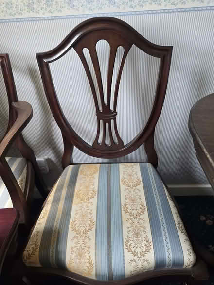 Photo of free Large dining table and x6 chairs (Bramhall SK7) #1