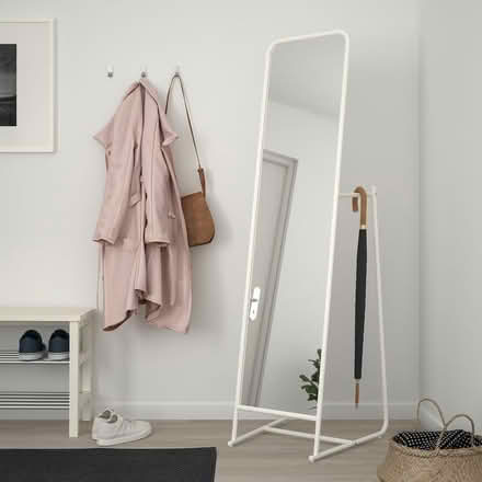 Photo of free Ikea Floor Mirror (white) (U-District) #4