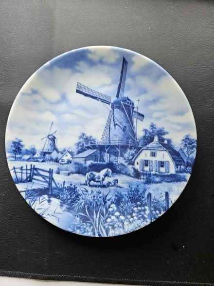 Photo of free Delft Blau Ter Windmill Plate 1984 (Chipstead TN13) #1