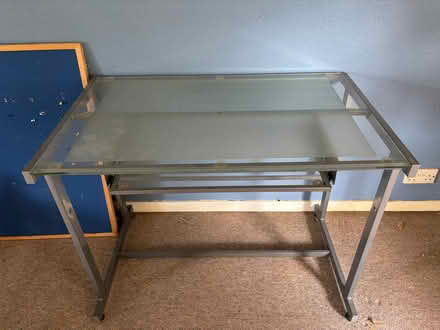 Photo of free Glass / Metal Desk (Stanmore winchester) #1