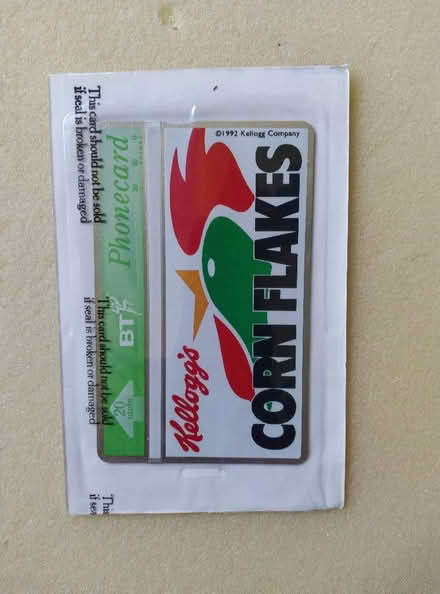 Photo of free Kellogg's phonecard (Kennington OX1) #1