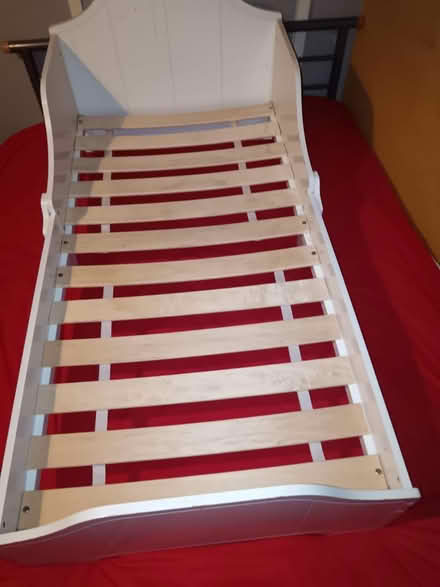 Photo of free White toddler bed (West bromwich) #1