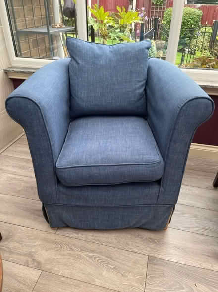 Photo of free Blue Club Chair (Bessacarr Doncaster DN4) #1
