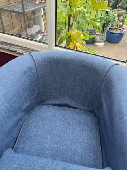 Photo of free Blue Club Chair (Bessacarr Doncaster DN4) #3