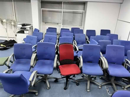 Photo of free Old office chairs (WA16) #1