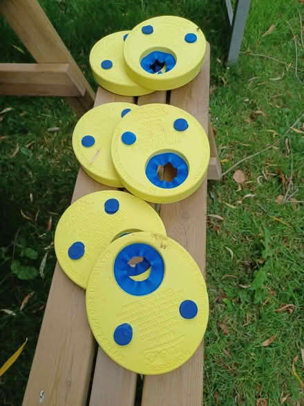 Photo of free 6 Zogg swim float discs (arm band) 2-6 years (Oxford-Freegle CGA OX2) #1