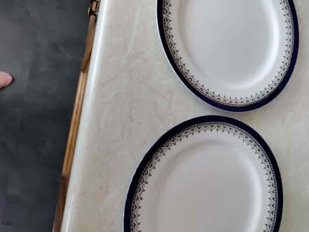 Photo of free 2 Old Royal Doulton dinner plates (California DE22) #2