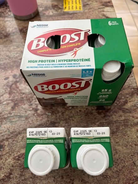 Photo of free Boost chocolate high protein (Erin Mills&QEW) #1