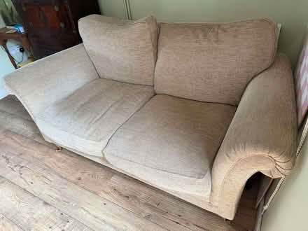 Photo of free Two seat sofa (Forest Green GL6) #1