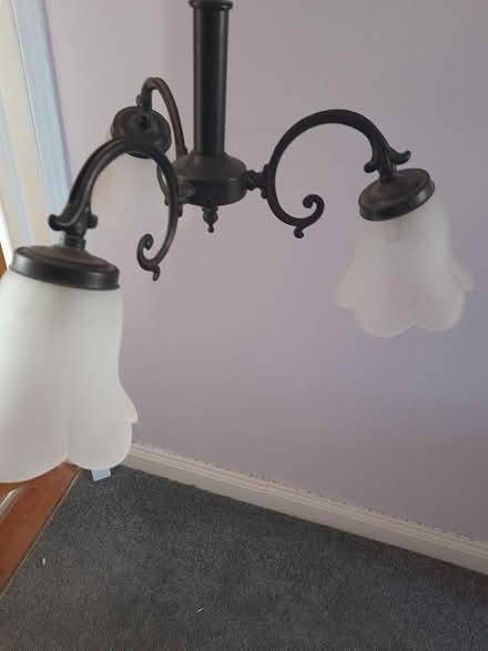 Photo of free 3 light chandelier (Rathdrum) #1