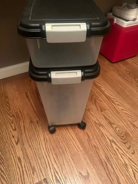 Photo of free Double dog food (dry) holder (Upper west side) #2
