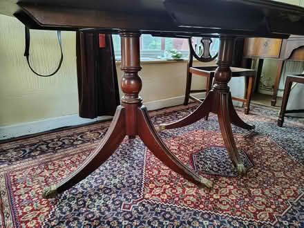 Photo of free Dinning table, 5 chairs/side board (BR7 Elmstead Woods Chislehurst) #1