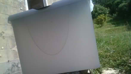 Photo of free plastic tub with folding lid (BA2) #3