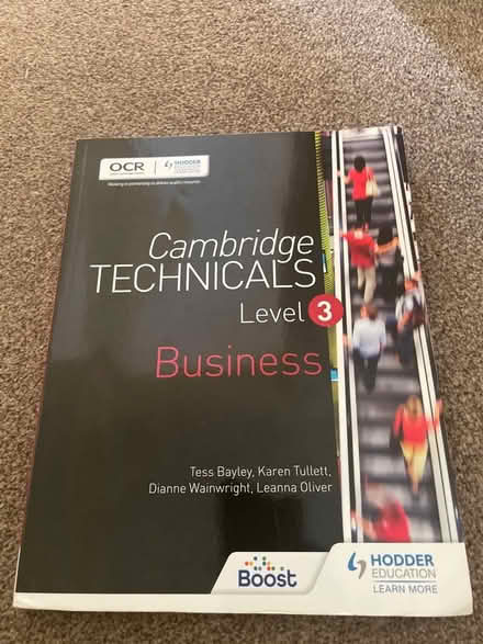 Photo of free OCR CTec Business Level 3 (Woodhall AL7) #1