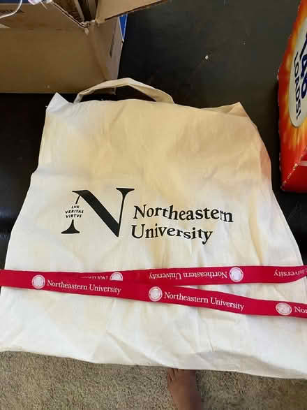 Photo of free Northeastern bag + lanyard (Sunnyvale CA) #1