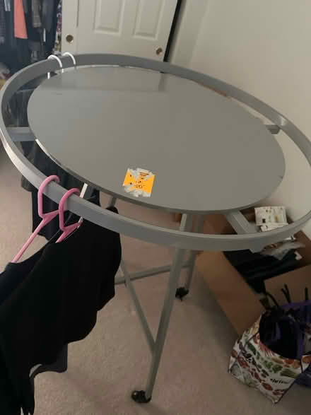 Photo of free clothes rack, round (Natomas, Sacramento) #1