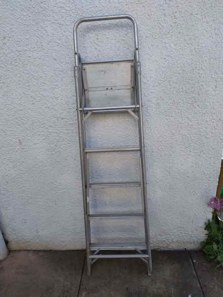 Photo of free 61" tall Aluminium steps (Bridlington YO15) #2