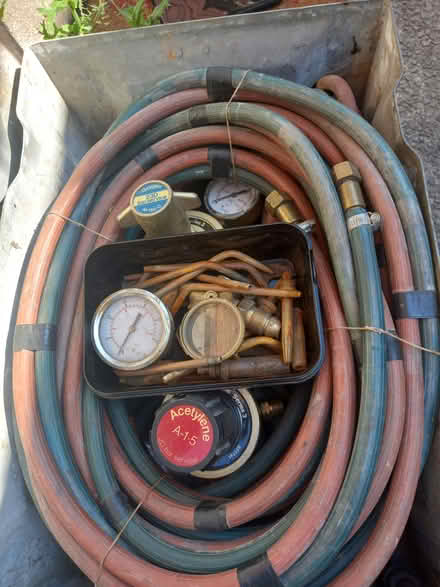 Photo of free Welding gear old (grangetown) #2
