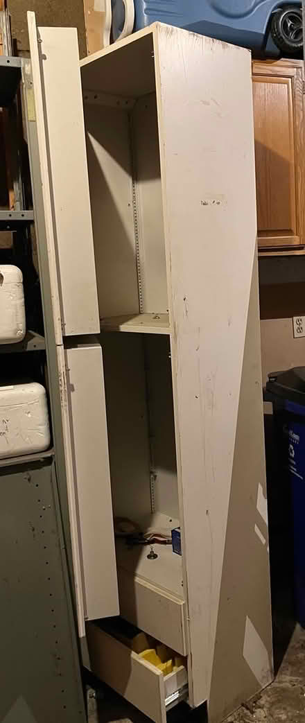 Photo of free Tall garage/basement cabinet (Columbia (near 32 & 29).) #1