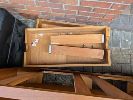 Photo of free Wooden coffee table (Livingston EH54) #2