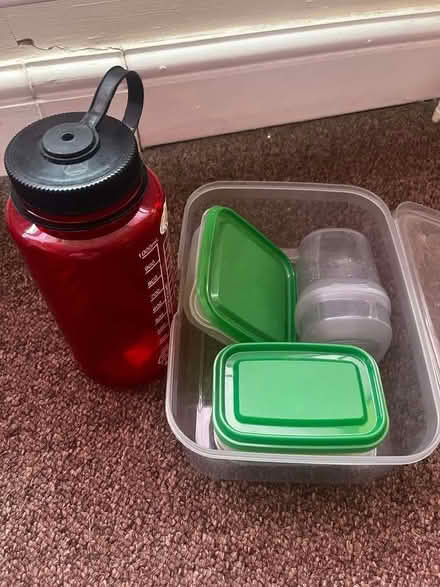 Photo of free Tupperwears and water bottle (Dunkirk NG7) #1