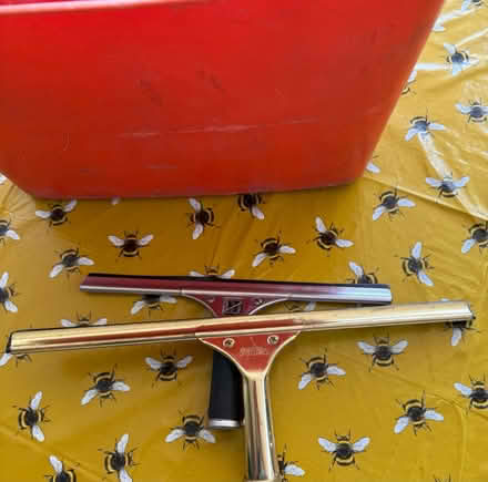 Photo of free Window cleaning bucket and blades (LE67) #2