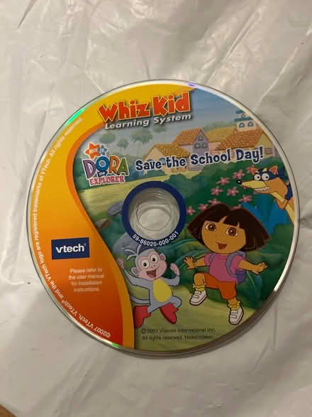 Photo of free DVD Dora vtech save the school day (L5L 5P5) #1