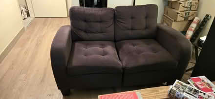 Photo of free 6 months old love seat and chair (Town ship of langley) #2