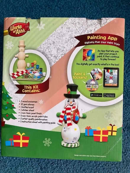 Photo of free Snowman craft kit (Spring Hill, Somerville) #2