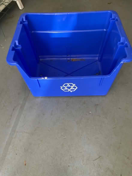 Photo of free Blue recycling bin (Reston) #1
