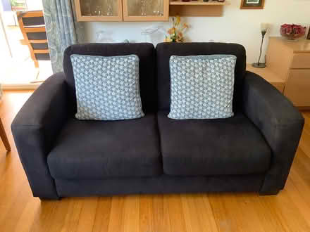 Photo of free Black 3 and 2 seater sofas (EX10 8HP) #2