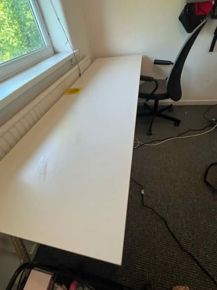 Photo of free Long IKEA desk (Prestwich M25) #1