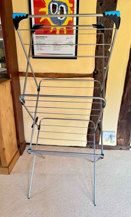 Photo of free Minky 3 tier clothes airer (Micheldever, SO21 3DF) #2