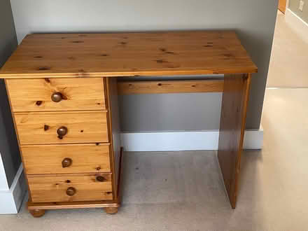 Photo of free Wooden dressing table (Riddlesdown CR8) #1