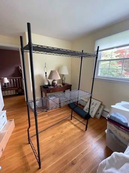 Photo of free over-bed wire shelves (Brookfield) #1