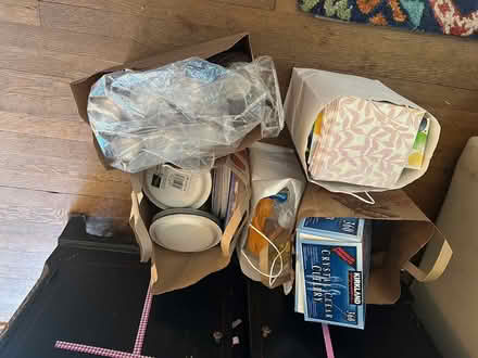 Photo of free Paper Plates, Plastic Forks, etc (Palo Alto, near Cal Ave) #1