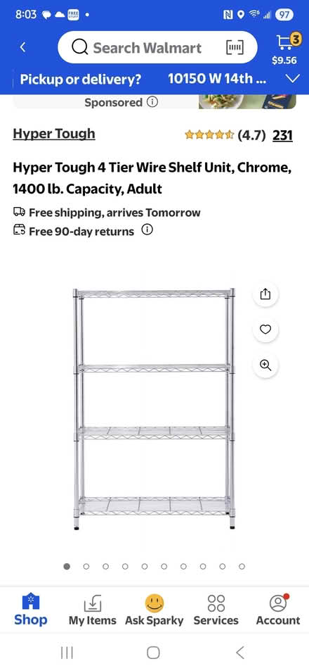 Photo of Metal rack (Central Lakewood) #1