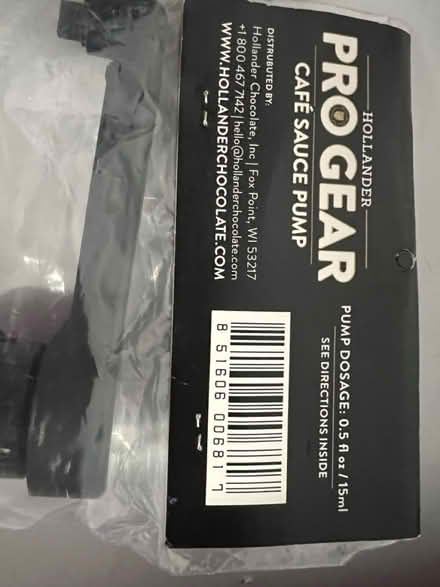 Photo of free New - Hollander sauce pumps (Sunnyvale - Ponderosa Park) #2